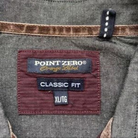 Point Zero Button Down Shirt XL - Picture 8 of 10